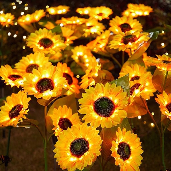 🌻60 % RABATT! ☀️ Wasserdichte Solarlampen – Realistische Blütenblätter, wetterfest (IP65) und leuchten automatisch 8–12 Stunden lang ☀️🌻