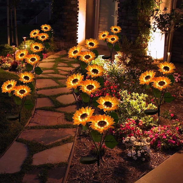 🌻60 % RABATT! ☀️ Wasserdichte Solarlampen – Realistische Blütenblätter, wetterfest (IP65) und leuchten automatisch 8–12 Stunden lang ☀️🌻