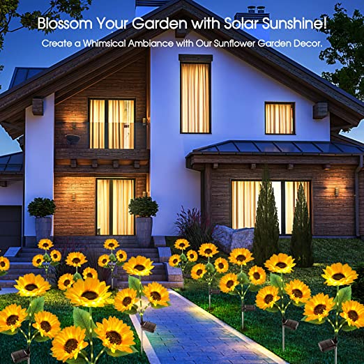 🌻60 % RABATT! ☀️ Wasserdichte Solarlampen – Realistische Blütenblätter, wetterfest (IP65) und leuchten automatisch 8–12 Stunden lang ☀️🌻