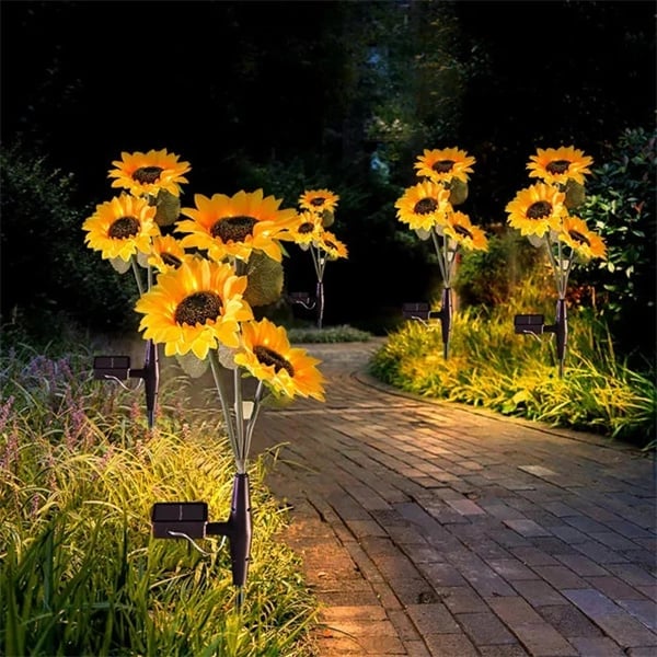 🌻60 % RABATT! ☀️ Wasserdichte Solarlampen – Realistische Blütenblätter, wetterfest (IP65) und leuchten automatisch 8–12 Stunden lang ☀️🌻