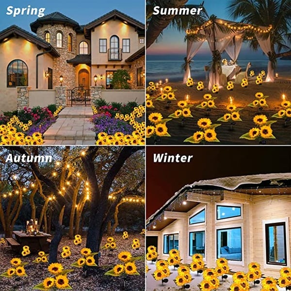 🌻60 % RABATT! ☀️ Wasserdichte Solarlampen – Realistische Blütenblätter, wetterfest (IP65) und leuchten automatisch 8–12 Stunden lang ☀️🌻