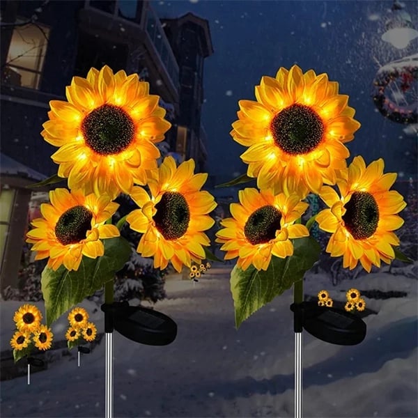 🌻60 % RABATT! ☀️ Wasserdichte Solarlampen – Realistische Blütenblätter, wetterfest (IP65) und leuchten automatisch 8–12 Stunden lang ☀️🌻
